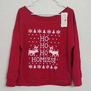 NWT Women's Scoop Neck Christmas Sweater